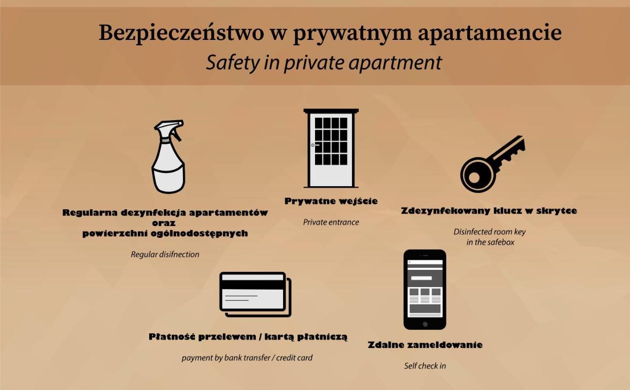 Apartament King Size Lejlighed Kraków Eksteriør billede